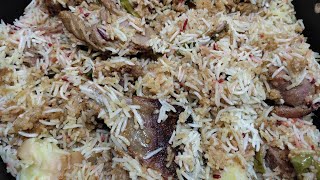 কাচ্চি বিরানি সহজ রেসিপি puran Dhakar kacchi biryani  kacchi biryani rabinacooking [upl. by Yenttirb]