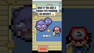 What if you gave a poison Pokémon an antidote 😂 pokemon shorts [upl. by Strade]