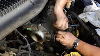 Van Broke Down  2003 Dodge Grand Caravan Fuel Injector Replacement Pt 2 V914 Vanlife Dweller [upl. by Sullecram947]