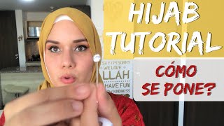 Como se ponen el HIJAB las MUSULMANAS Hijab Tutorial paso a paso [upl. by Dailey]