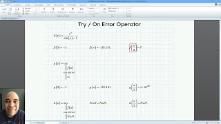 Mathcad Prime  Try  On Error Operator [upl. by Melamie453]