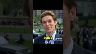 Willem Dafoe😈 willemdafoe actor thenandnow evolution transformation viralvideo foryou new [upl. by Eila]