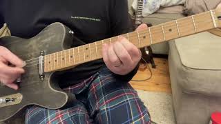 The Jam A Bomb in Wardour Street Guitar Cover Playthrough [upl. by Iveson130]