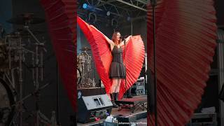 🦋Red angel in the metal world youtubeshorts metalhead shorts [upl. by Pasahow671]