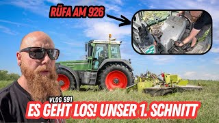 FarmVLOG991  Unser erster Schnitt mit der RüFa Kombination [upl. by Leventhal]