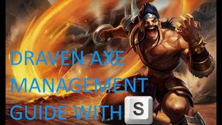 Draven Guide  Manage Your Axes Better with S key 🪓 [upl. by Philps]