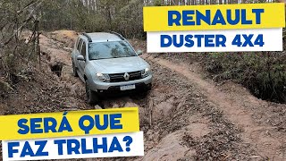 Renault Duster 4x4 fazendo trilha em Ibitipoca MG [upl. by Ennej]