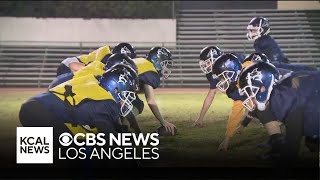 Southern Californian football team to compete for Pop Warner Super Bowl [upl. by Reginnej]