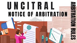 UNCITRAL Arbitration Rules Notice of Arbitration animated explainer [upl. by Raji]