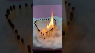 Experiment of matches 🧪 ytshorts viralvideo experement independenceday nationalflag [upl. by Garrot19]