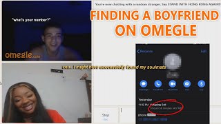 FINDING A BOYFRIEND ON OMEGLE very successful [upl. by Oelc]