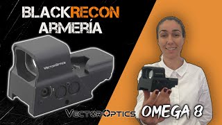 Visor punto rojo Vector Optics Omega 8  Review y Unboxing [upl. by Clementine]