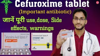 Cefuroxime axetil 500mgCeftum 250mg usesdose Side effectsZocef 500mg tabletMedicine Talk [upl. by Jeffry125]