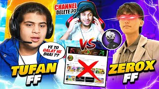 ZEROX FF 👽 Vs TUFAN FF🔥 Best Player OF NG 👽 1 VS 1 महा मुकाबला Do Die 💀 Free Fire Max [upl. by Raye822]