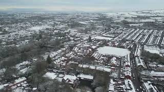 Darwen Snowfall And The Tower 19th Nov 2024 [upl. by Lednor]