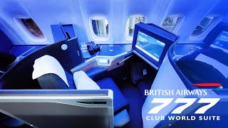 British Airways 777 Business Class CLUB WORLD SUITES  London to Vancouver [upl. by Uot]