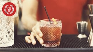 Negroni Cocktail Recipe  European Bartender School [upl. by Birdie]