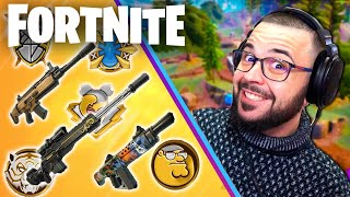 5 Medaglioni e Inventario MITICO con KROATOMIST  FORTNTIE [upl. by Randie]