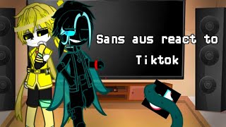 Sans aus react to TikTok✨✨Undertale AuShortCredits in descPart 23🎉 [upl. by Park362]