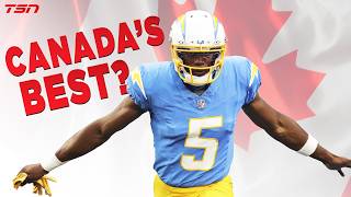 Is Joshua Palmer the GREATEST Canadian wide receiver EVER [upl. by Schnapp]