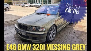 89bin Kilometrede 2001 E46 BMW 320i Individual Messing Metallic [upl. by Ahtekahs540]