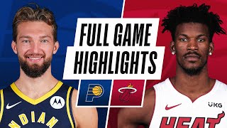 PACERS at HEAT  FULL GAME HIGHLIGHTS  March 21 2021 [upl. by Sum]