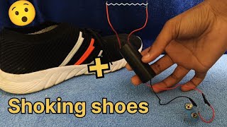 How to make electric shoose with high voltage generator science project Mr Creator Vishv [upl. by Mathews582]