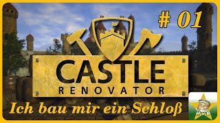 Castle Renovator 01  Ich bau mir ein Schloß PS5DeutschGesicht [upl. by Danielle]