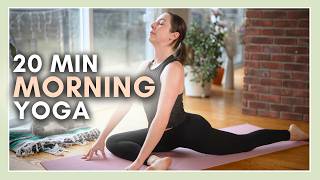 20 min Morning Yoga  Balance amp Lower Body [upl. by Arawaj]