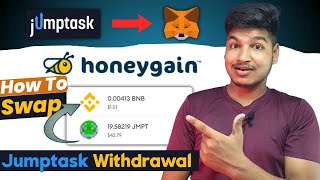 How To Withdrawal From Jumptask Wallet 🤑 Jumptask to Metamask  Honeygain jumptask Withdrawal [upl. by Belen]