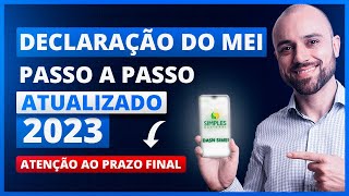 📱 Como Fazer Declaração Anual do MEI  DASN SIMEI  Passo a Passo [upl. by Nalid964]