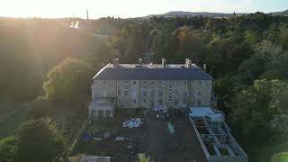 Leslie House 4K Drone Update  Stunning Restoration Progress October 2024 [upl. by Roede]