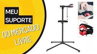 COMPREI UM CAVALETE DE MANUTUNÇÃO DE BIKE DO MERCADO LIVRE [upl. by Sayre78]