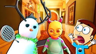 The Baby In Yellow  Curious Christmas 🎄  Shiva and Kanzo Gameplay [upl. by Mourant]