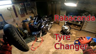 Rabaconda Street Bike Tire Changer  Wie schwer ist der Reifenwechsel wirklich  ChrisbyRider [upl. by Layne91]