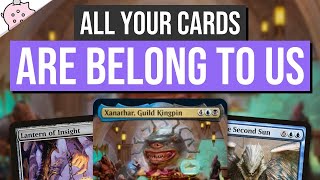 All Your Cards are Belong to Us  Xanathar Guild Kingpin  DampD Forgotten Realms Spoiler  EDH  MTG [upl. by Adirahs]