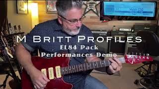 MBritt EL84 Pack Performances Demo [upl. by Neenad]