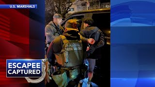 Police capture escaped 17yearold murder suspect in Philadelphia [upl. by Marlyn]