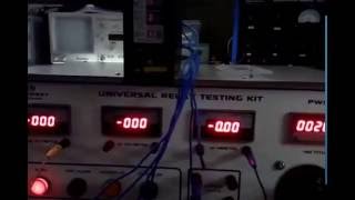 Numerical Over current relay Demo video [upl. by Cela660]