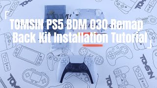 TOMSIN Programmable Remap Back Paddles Kit for PS5 Controller BDM 030 [upl. by Yracaz274]