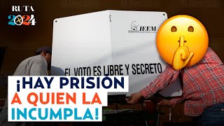 ¿Qué pasa si un candidato viola la veda electoral 2024 Estas son las sanciones [upl. by Lahcar]