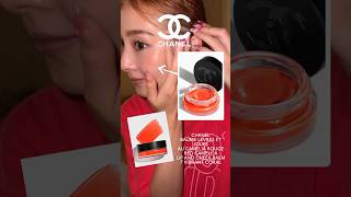 CHANELのリップampチークボームがかわいい😍🧡❤️夏メイク makeup chanel summermakeup [upl. by Tiat434]