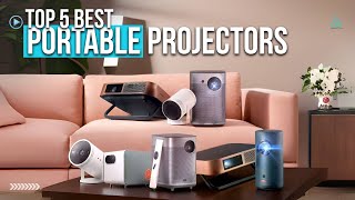 Top 5 Best Portable Projectors in 2024 [upl. by Anigar]