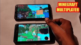 How to play multiplayer in minecraft  Minecraft multiplayer kaise khele [upl. by Massiw]