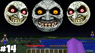 i Found Scary LUNAR MOON 😱 in Minecraft   Part14 [upl. by Nonah]