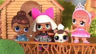 Poupées LOL Histoires Cabane dans les Arbres Sylvanian Families [upl. by Oruntha]