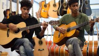 Tribute to Amin Toofani first time on two guitar cover gratitude [upl. by Euqinoj87]