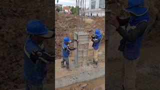 Remove column formwork shorts construction building civilengineering [upl. by Tomasine597]