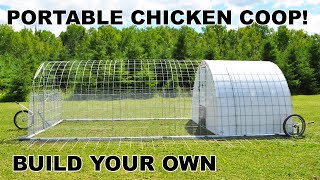 Build your own Portable Poultry Coop [upl. by Eerdna]