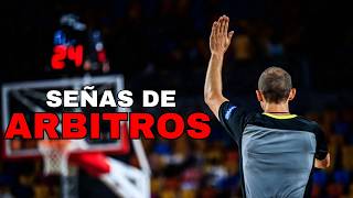 Señales de Arbitraje en Baloncesto  ¿Que te marcan en los juegos [upl. by Tatia]